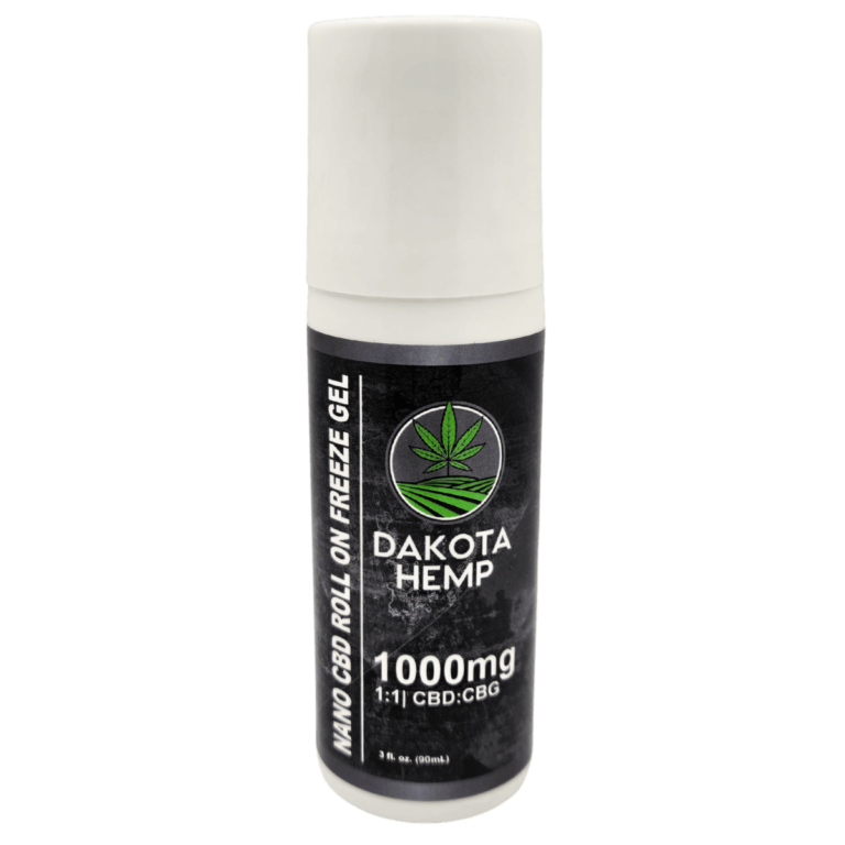 Nano Hemp Roll-on Freeze Gel 3oz